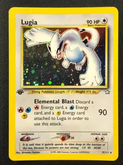 Lugia 9/111 | Pokemon TCG | Neo Genesis WOTC | 1st Edition Holo Rare | NM - Image 1