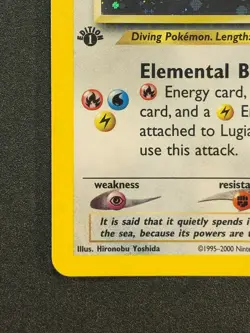 Lugia 9/111 | Pokemon TCG | Neo Genesis WOTC | 1st Edition Holo Rare | NM - Image 5