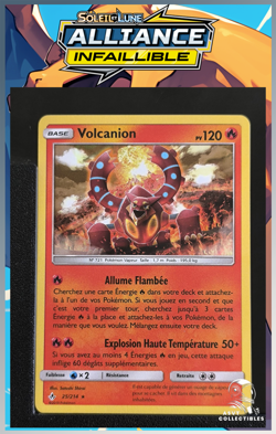 Carte Pokemon Volcanion 25/214 Holo SL10 Alliance Infaillible FR - Image 1