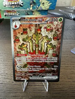 Pokemon TCG Hydrapple Ex 167/142 SV07 Stellar Crown SIR Full Art Near Mint - Image 1