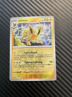 Jolteon 135/165Sv: Scarlet & Violet 151 Reverse Holo Pokemon - Image 1