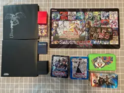 YU-GI-OH! MASSIVE LOT WITH BINDER, DECK CORE, AND EXTRA - READ DES - Image 1