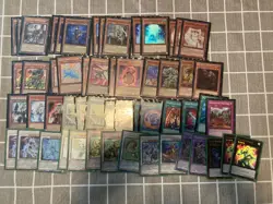 YU-GI-OH! MASSIVE LOT WITH BINDER, DECK CORE, AND EXTRA - READ DES - Image 2