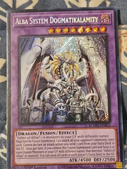 Alba System Dogmatikalamity - Secret Rare - BLMM-EN011 - Yugioh - Image 3
