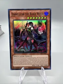 Yugioh! Diabellstar The Black Witch RA03-EN032 - Super Rare - Image 1