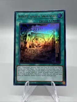 Yu-Gi-Oh! WANTED: Seeker of Sinful Spoils RA03-EN074 Ultra Rare 1st Ed NM - Image 1