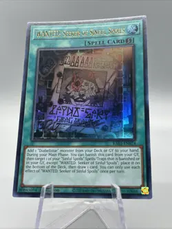 Yu-Gi-Oh! WANTED: Seeker of Sinful Spoils RA03-EN074 Ultra Rare 1st Ed NM - Image 2