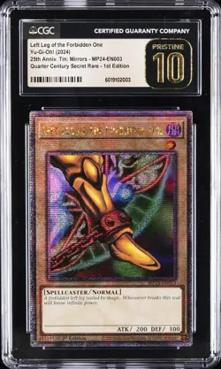 2024 1ST ED #EN003 LEFT LEG OF THE FORBIDDEN ONE CGC 10 PRISTINE - Image 1