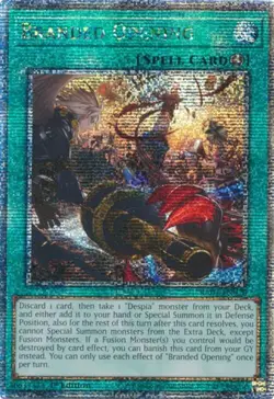 Yugioh! Branded Opening - RA03-EN070 - Quarter Century Secret Rare - 1st Edition - Image 1