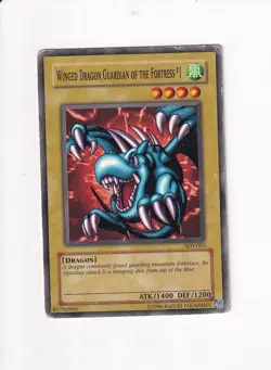 Yu-Gi-Oh Yugioh WINGED DRAGON, GUARDIAN OF THE FORTRESS #1 SDY-003 - Image 1