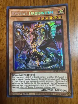 Bystial Druiswurm - MP23-EN159 - Prismatic Secret Rare - NM - 1st Ed - Yugioh - Image 1