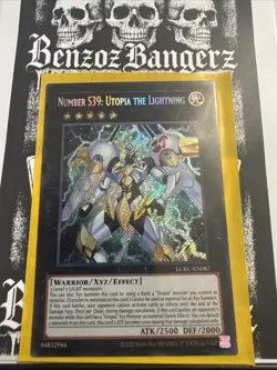 Number S39: Utopia the Lightning LCKC-EN087 Legendary Collection Kaiba... - Image 1