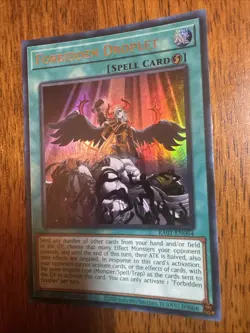 1x Yu-Gi-Oh! Forbidden Droplet - RA01-EN064 - Ultra Rare - 1st Edition - NM - Image 2
