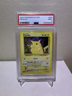 Pikachu 008/034 CLC Trading Card Game Classic 2023 Holo PSA 9 SEE DESCRIPTION - Image 1