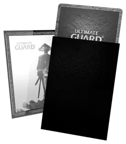 60 Ultimate Guard Katana Black Japanese Small Card Sleeves Deck Protector japan - Image 2