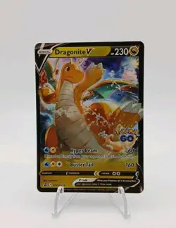 Pokemon Go Dragonite Black Star Promo Card - Image 1
