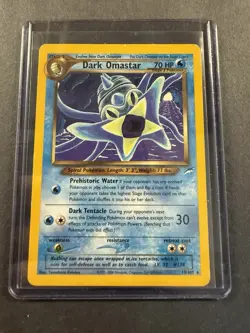 Pokemon TCG Dark Omastar Neo Destiny Card 19/105 Unlimited Rare - Image 3