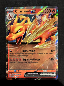Charizard ex 161 Sv: Scarlet & Violet Promo Cards Holo - Image 1