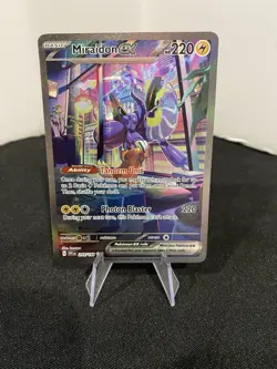 Pokemon Card Miraidon ex 244/198 Special Illustration Rare Scarlet Violet *Read* - Image 1