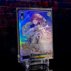 Dorothy Nikke : Goddess of Victory Custom Flash Gold Holo Foil Signed Card Waifu - Image 1