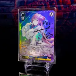 Dorothy Nikke : Goddess of Victory Custom Flash Gold Holo Foil Signed Card Waifu - Image 3