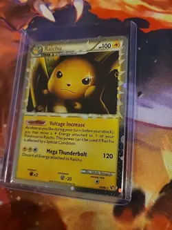 Raichu (Prime) 83/90 Undaunted Holo 2010 Pokemon Trading Card Game - Image 3