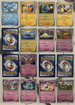 Pokemon S&V Paldean Fates 80% Set W/ Mini Tin Case and Sealed Promo Card NM - Image 3