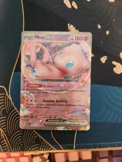 Mew EX 151/165 Scarlet & Violet Holo Rare Pokemon Trading Card Game - Image 1