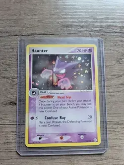 Pokemon 2004 Haunter Fire Red Leaf Green Reverse Holo Foil Card 34/112 - Image 1