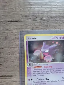 Pokemon 2004 Haunter Fire Red Leaf Green Reverse Holo Foil Card 34/112 - Image 3
