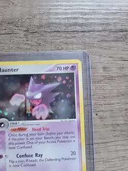 Pokemon 2004 Haunter Fire Red Leaf Green Reverse Holo Foil Card 34/112 - Image 4