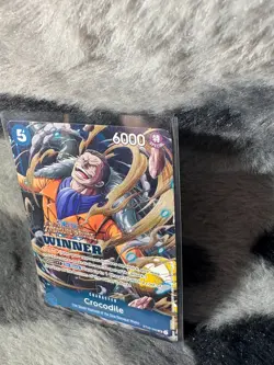 Crocodile ST03-003 SR Foil Winner Pack Promo English One Piece Card Game (LP) - Image 2
