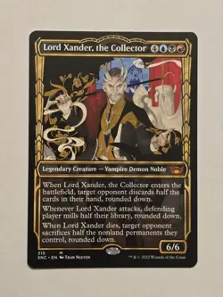 Lord Xander, The Collector - Showcase - Streets of New Capenna - Near Mint - Image 1