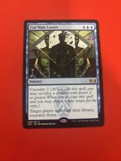 Cut Your Losses Streets of New Capenna Regular Mtg Magic The Gathering - Image 1