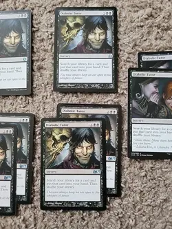 MtG 12x Diabolic Tutor Core Set 2010 M10 Regular Magic M11 M14 Kaladesh Playset - Image 4