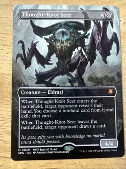 Thought-Knot Seer (Borderless) Special Guests Regular Magic The Gathering - Image 1