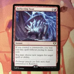 Near Mint, English - 1 x MTG Deflecting Swat Commander Masters - Image 1