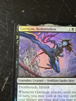Gwenom, Remorseless - MTG Spider-Man Foil - Image 2