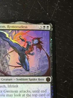 Gwenom, Remorseless - MTG Spider-Man Foil - Image 3