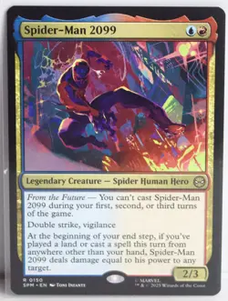 Spider-Man 2099 [New, Near Mint] Rare {Spider-man MTG} - Image 1