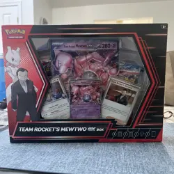 Pokemon TCG Destined Rivals Team Rocket's Mewtwo EX Box - Factory Sealed - NEW! - Image 1