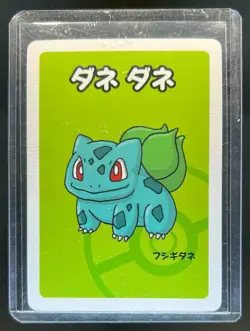 2019 Pokemon Old Maid Bulbasaur Playing Cards Japanese - Image 1