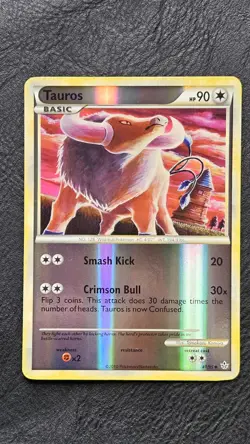 Tauros 41/95 Reverse Holo Pokemon TCG Unleashed - Image 1