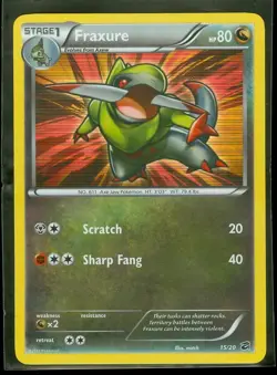 Pokemon FRAXURE 15/20 Dragon Vault HOLO - NEAR MINT/MINT - Image 1