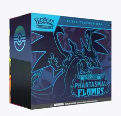 Pokemon Mega Evolution Phantasmal Flames Elite Trainer Box ETB Sealed ship 11/14 - Image 1