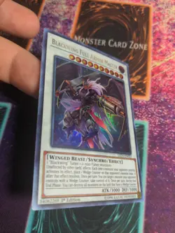 Yu-Gi-Oh! Blackwing Full-Armor Master LED3-EN023 1st Edition Ultra Rare NM a1/ - Image 2