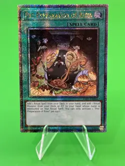 Yu-Gi-Oh Rarity Collection Pre-Preparation of Rites QCSR RA01-EN055 NM!!! - Image 1
