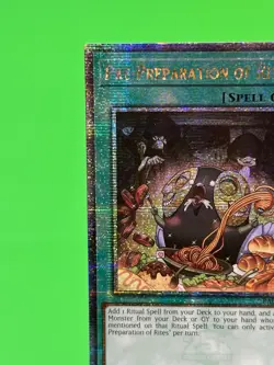 Yu-Gi-Oh Rarity Collection Pre-Preparation of Rites QCSR RA01-EN055 NM!!! - Image 4
