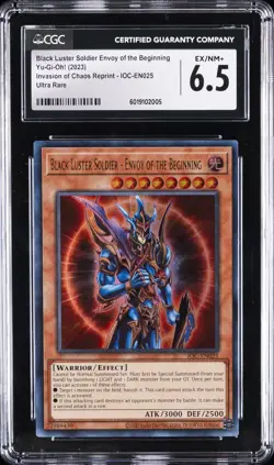 2023 #EN025 BLACK LUSTER SOLDIER - ENVOY OF THE BEGINNING CGC 6.5 - Image 1