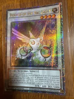 Herald Of The Arc Light | RA01-EN031 | Quarter Century Secret Rare | YuGiOh! - Image 2